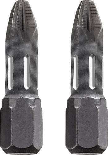 Kwb Sechsrund-Bit PZ 3 aus Stahl, 2 Stück, Grau - Bild 1