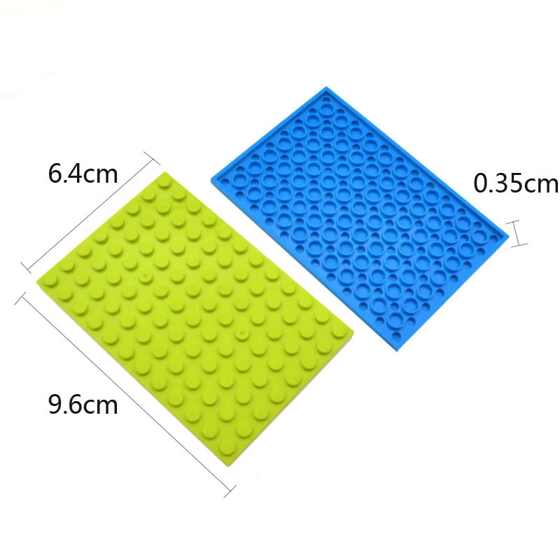 APAN SAPIO DIY Bausteine Dünne Zahlen Bricks 20-teiliges Set Light Grey - Bild 2