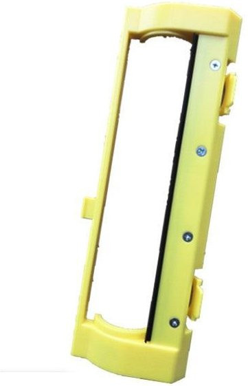 Silvercrest Rollen-Hauptbürstenabdeckung und Seitenbürste für DEXP LF-800, Ilife A9s, A7, A80 Plus, A10s, L100 und SSR1 Staubsaugerteile in Gelb - Bild 1