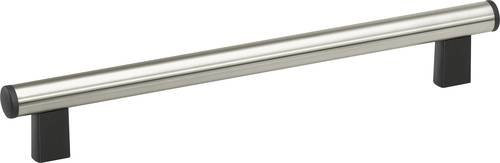 Rohde Rohrgriff U1-30.400.37 in Schwarz und Silber, matt, L: 48,8 cm, B: 3,0 cm, H: 7,5 cm - Bild 1