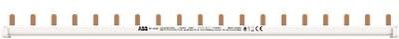 ABB Phasenschiene PS1/19/30 1Ph., 19 Pins, 30qmm, Silber - Bild 1