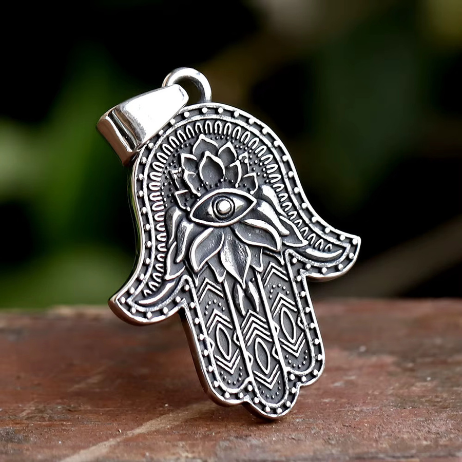 Anhänger Edelstahl, Silber, Unisex - Bild 3