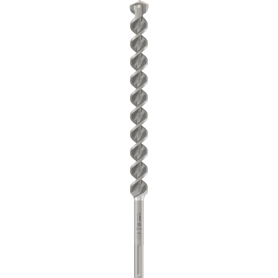 Bosch Hammerbohrer SDS Max-4 mit Carbide-Spitze, Farbe: Silber, Durchmesser: 35 mm, Länge: 400 mm, Breite: 520 mm - Bild 3