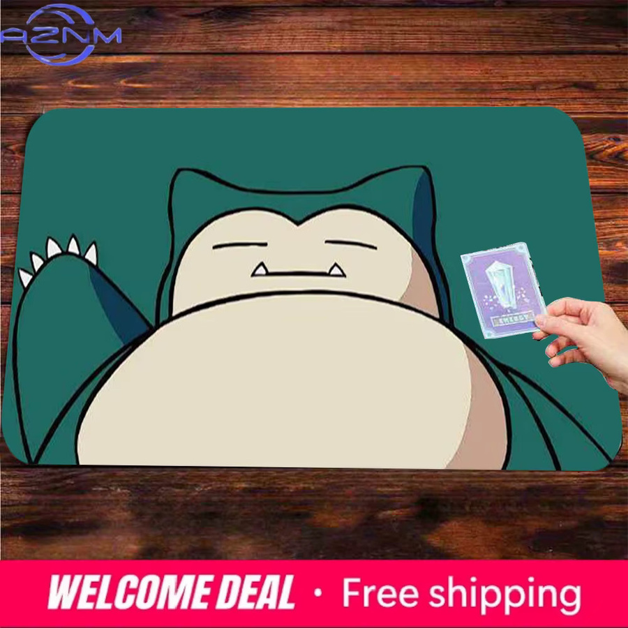 Potdemiel Gaming-Schreibtischunterlage Snorlax Multicolor rutschfest und waschbar - Bild 2