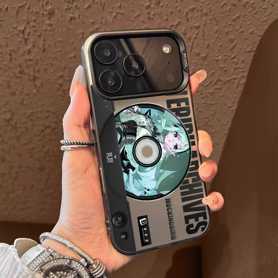 Equip Zzz Zenless Zone Handyhülle für iPhone 11 bis 17 Pro Max Multicolor Matte Laser Aurora Design - Bild 3