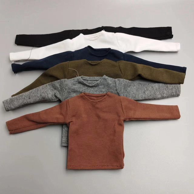 Foyunde Modell Schwarz T Shirt, 1/6 Skala, Zubehör - Bild 1