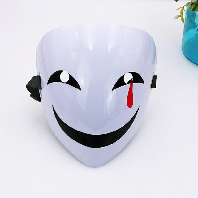 Anime Black Bullet Hiruko Weiße Maske Helm, Cosplay Kostüm Requisiten - Bild 1