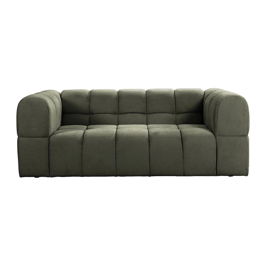 Vente-unique Sofa Rimalo in Khaki, Breite: 214 cm - Bild 2