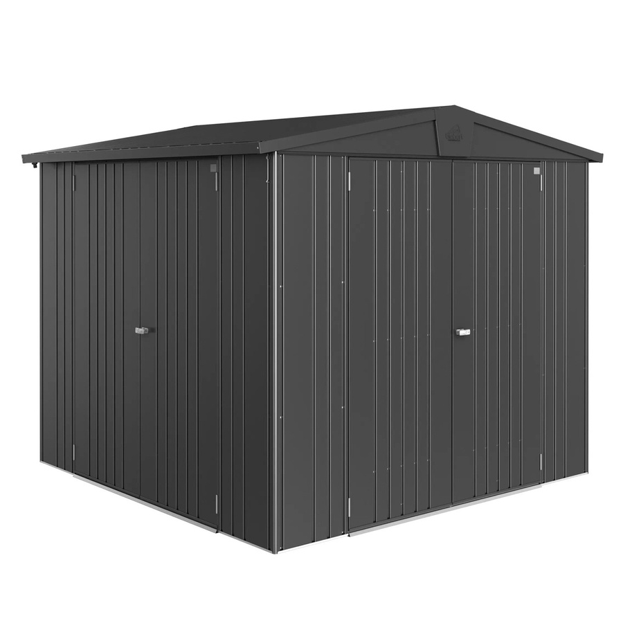 Biohort Zusatz-Doppeltür für Gerätehaus Europa in Dunkelgrau-Metallic - Bild 1