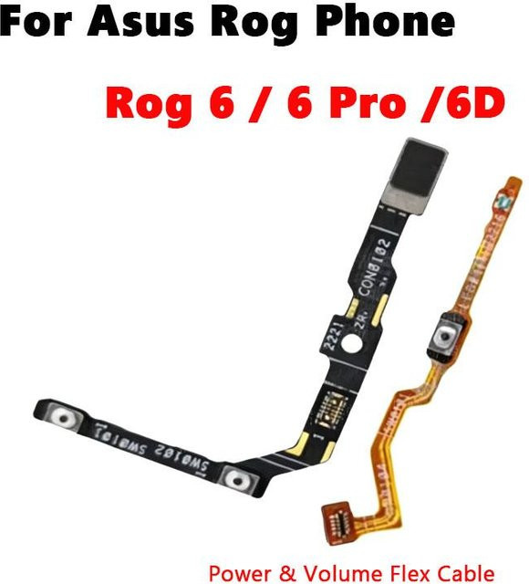 Asus ROG Phone 6 ZS630KL / 6D / 6Pro Power- und Lautstärke-Button-Flexkabel in Schwarz - Bild 1
