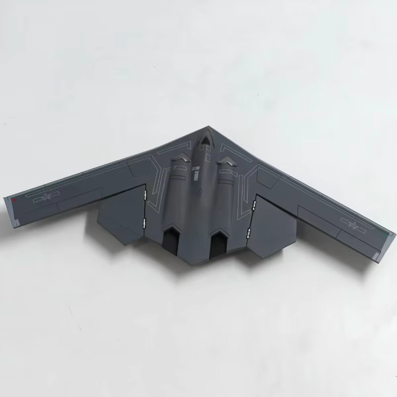 HYINUO H-20 Flugzeug Modell, 1:200 Maßstab, Metall, Grau - Bild 3