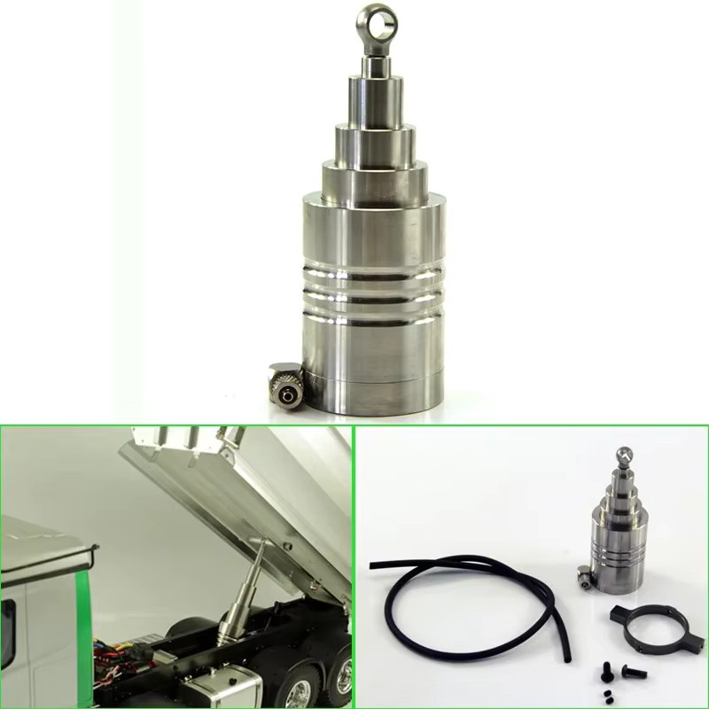Tamiya Metallsimulations-Hydraulikzylinder, Maßstab 1:14, Zubehör - Bild 3