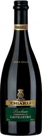 Chiarli Lambrusco Grasparossa di Castelvetro, Amabile, Perlwein, 0,75 l