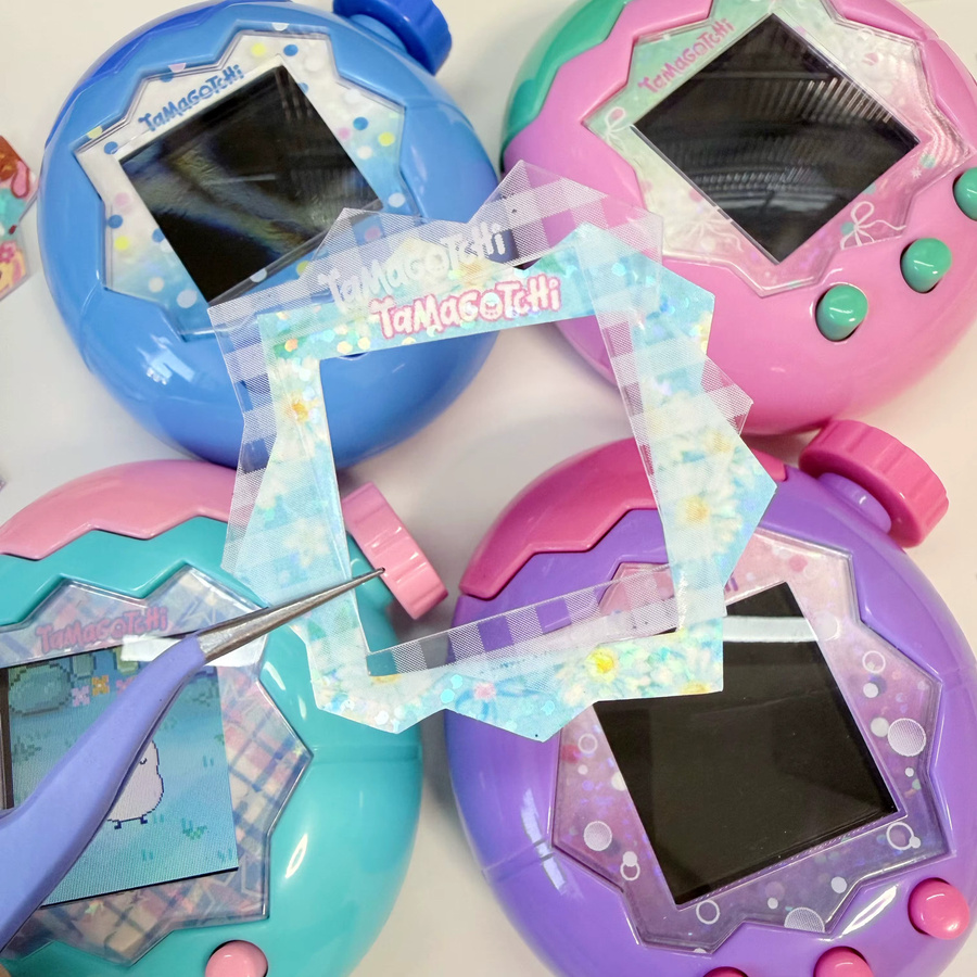 Bandai Tamagotchi Paradise Frontplatte, Zubehör, Transparent, Bunt / Mehrfarbig - Bild 3