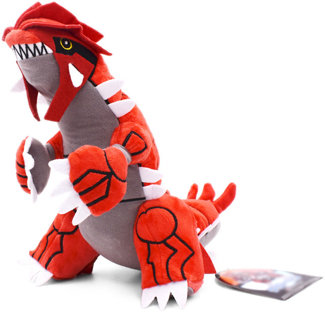Bandai Pokémon Rayquaza Groudon Plüschtier, Plüsch / Textil - Bild 1