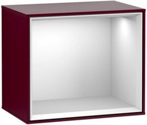 V&B Finion Regalmodul mit LED-Wandbeleuchtung in Weiß Matt, B/H/T: 41,8 x 35,6 x 27 cm - Bild 1