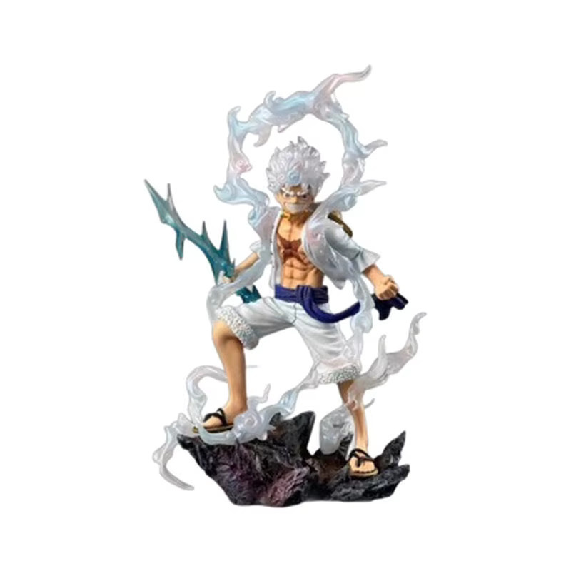 Bandai One Piece Nika Luffy Roronoa Zoro Anime-Figur, Beweglich, 28cm - Bild 3