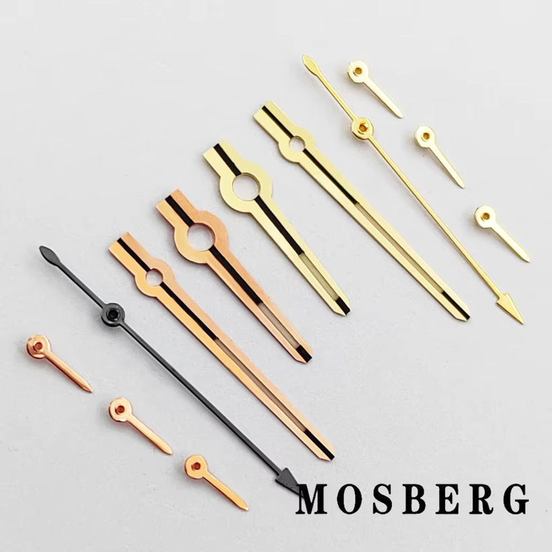 miuksi Uhrzeiger, Leuchtend, 6-Zeiger, Bicolor, Silber, Gold, Roségold, Unisex - Bild 2