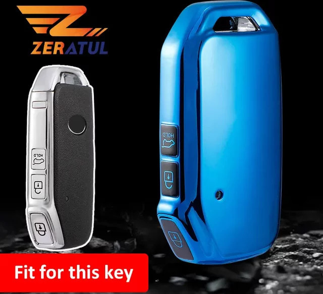 Soft TPU Auto Schlüssel Schutzhülle für Kia Sportage R GT Stinger Sorento Ceed Cerato Forte Niro Soul Telluride - Bild 1