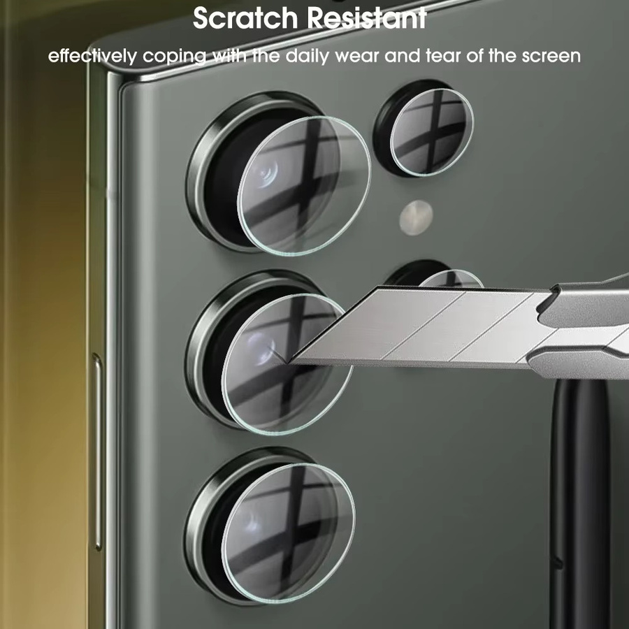 1-5er Set gehärtetes Glas Kameraschutz für Samsung Galaxy S26 S25 Edge S24 S23 FE Plus Ultra transparent - Bild 3