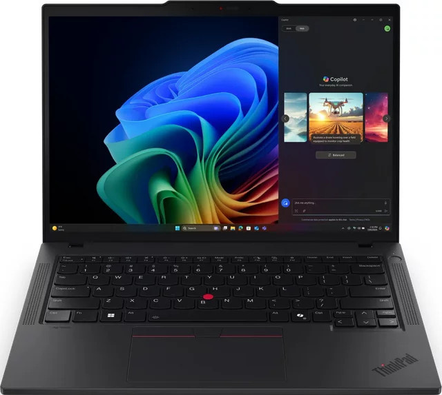 Lenovo ThinkPad T14 Gen 6 Notebook Schwarz, 14 Zoll, Intel Core Ultra 5 226V, 16GB RAM, 512GB SSD, Windows 11 Pro - Bild 1