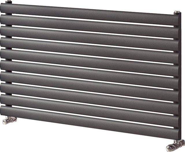 Ximax Heizkörper Fortuna Horizontal Anthrazit 584 mm x 1000 mm 629 Watt - Bild 1