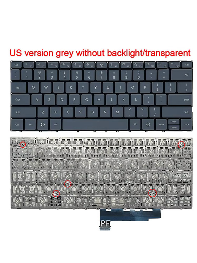 Huawei MateBook X Pro Tastatur Modell 2024 in Grau - Bild 4