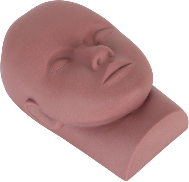 Koogeelife Mannequinkopf Modell, braun, waschbar, wiederverwendbar - Bild 1