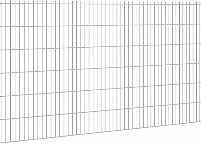 FLORAWORLD Doppelstabmatte aus Stahl in Silber, Höhe: 123 cm, Breite: 251 cm, Tiefe: 1,7 cm - Bild 1