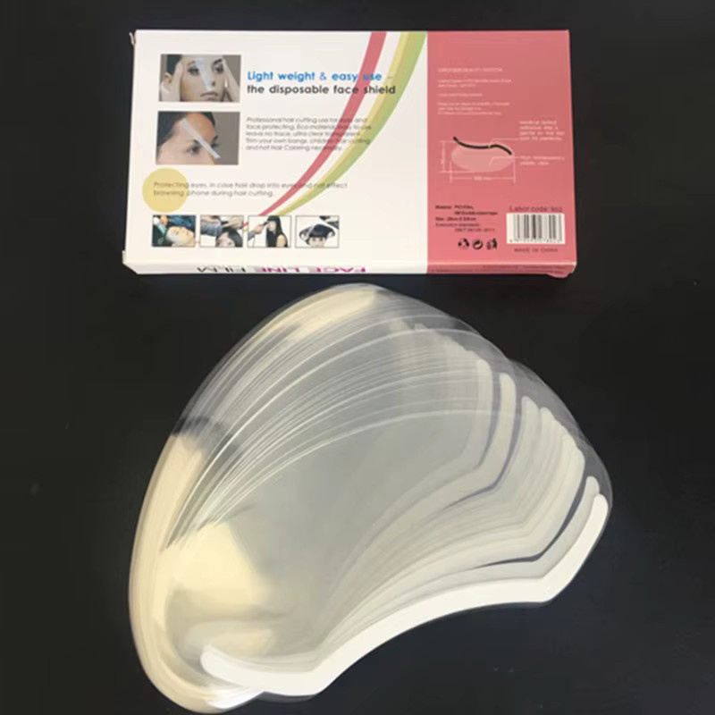 HNKMP Friseur-Augenschutzmasken, 50 Stück, Transparent, Unisex - Bild 2
