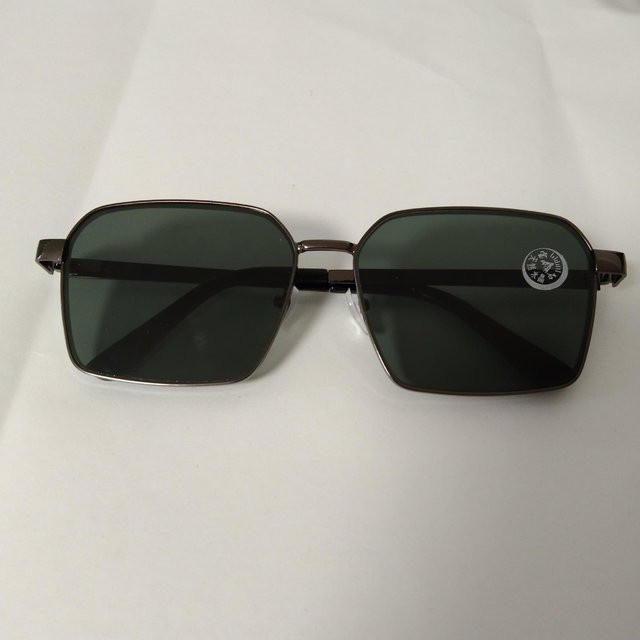 Binchi Outdoor Equipment Sonnenbrille, hexagonal, Vollrand, Metal, black, Unisex - Bild 1