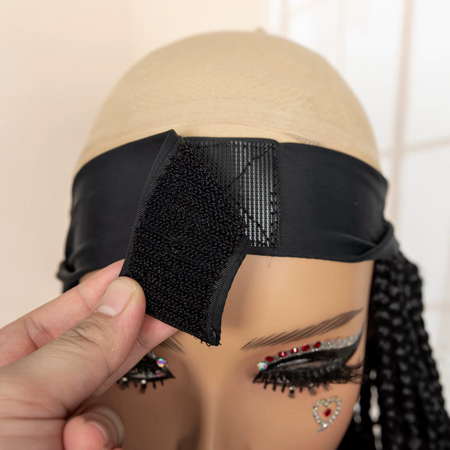 Utimate Boho-Flechtperücke mit Turban, 30 Zoll, Damen, Naturfarben - Bild 4