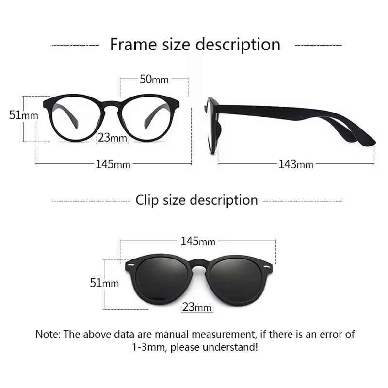 NINJONA 2205A Sonnenbrille, oval, Vollrand, Kunststoff, schwarz, polarisiert - Bild 2