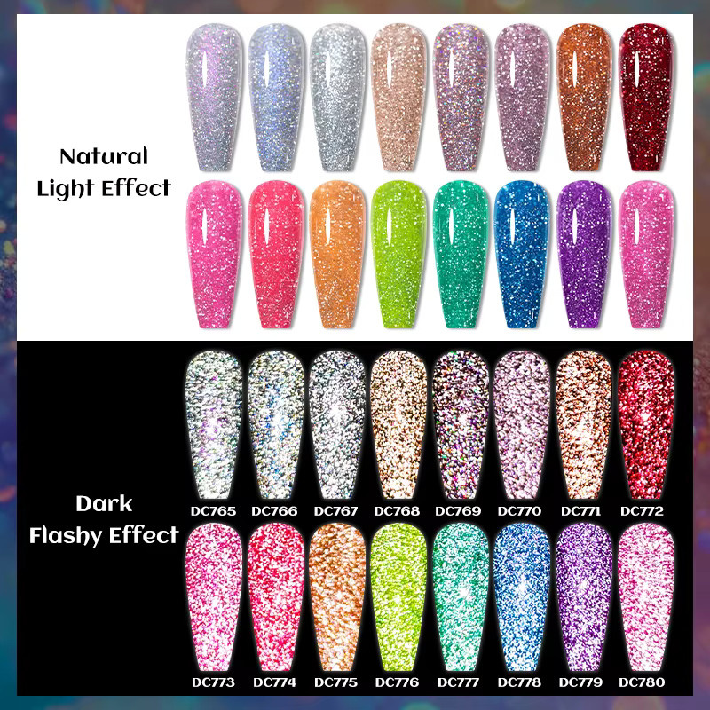Mtssii Nagellack Gel, Rosarot, Glänzend, 7 ml - Bild 3