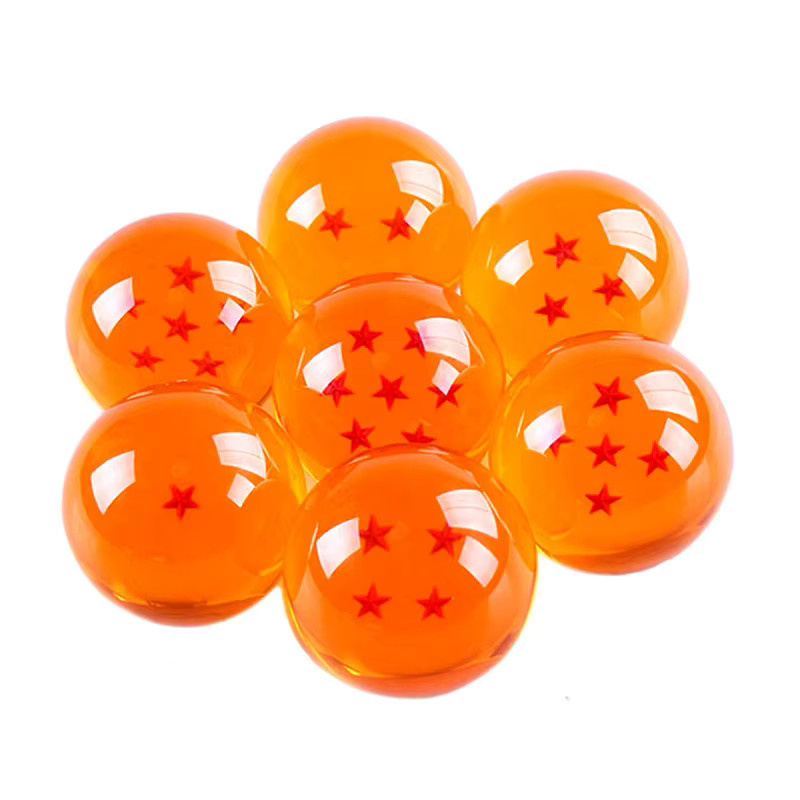 Bandai Dragon Ball Z Anime Figur, 7-teiliges Set, Orange - Bild 2