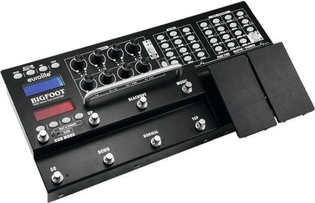 Eurolite DMX Move Bigfoot Fußcontroller 192 in Schwarz - Bild 1