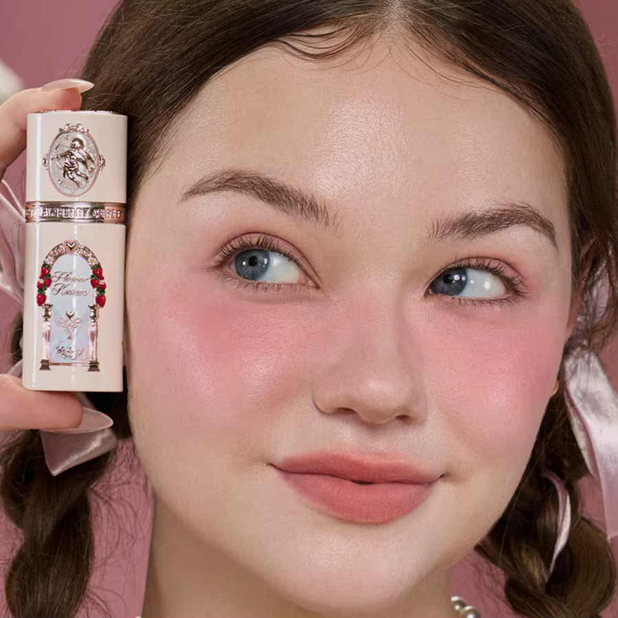 Flower Knows Strawberry Cupid Flüssiges Rouge, Damen, Natürlicher Glow - Bild 2