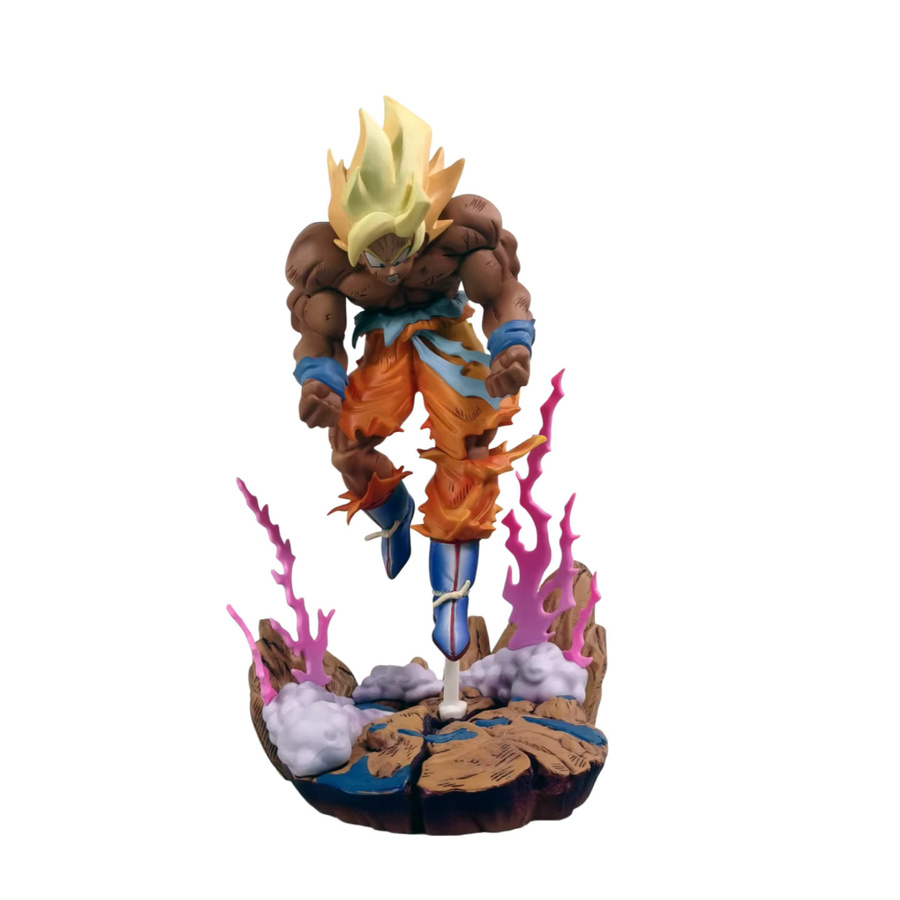 Manyuqing Dragon Ball Super Saiyan Goku Figur, Anime Statue, Einzelfigur - Bild 4