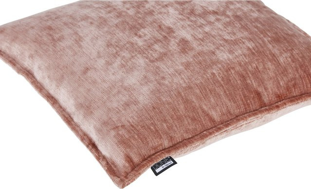 DONE Kissenhülle Fame in Pink aus Chenille, quadratisch - Bild 1