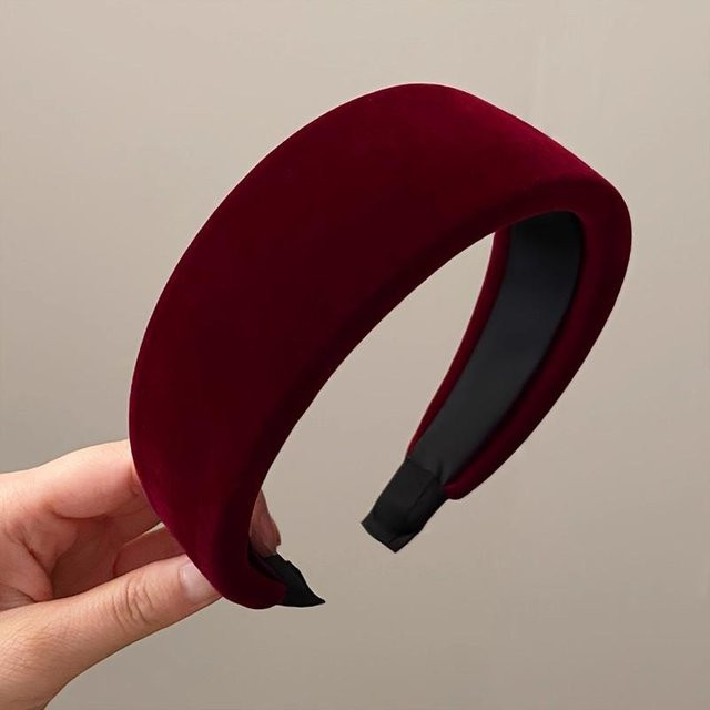 Haarband Samt, black, Damen, Mädchen - Bild 1