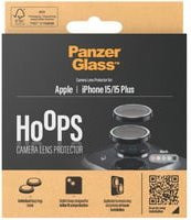PanzerGlass Kameraschutz und Schutzfolie für iPhone 15 und iPhone 15 Plus in Schwarz - Bild 2