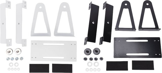 Docooler 360 Grad drehbare Mehrzweck-Lüfterhalterung für 120 mm und 140 mm PC-Computer-Lüfter, Schwarz - Bild 1