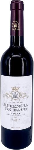 Bodegas Forcadas Herencia de Baco, Tempranillo, Rioja, trocken, Crianza, Rotwein, 2022, 0,75 l - Bild 1