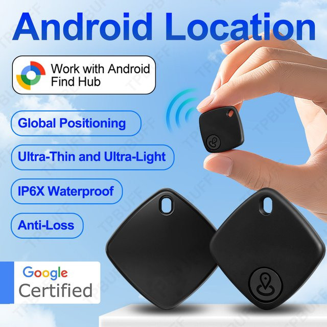 Google Smart GPS-Tracker für Android in Weiß mit Anti-Lost Alarm und Standort-Tracking - Bild 1