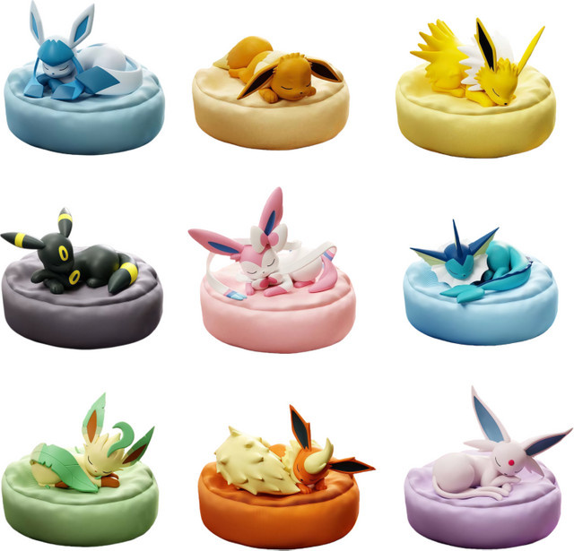 FUNISM Pokémon Eevee Familie, Anime Figur, Leafeon Sylveon Espeon - Bild 1