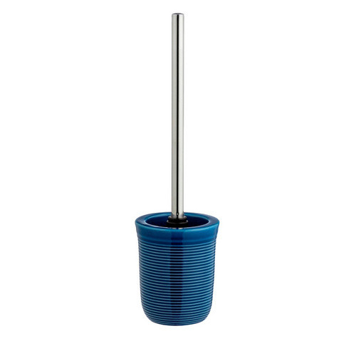 WENKO WC-Garnitur Sada aus Keramik mit Bürste, Blau, Höhe: 38 cm, Breite: 12 cm - Bild 2