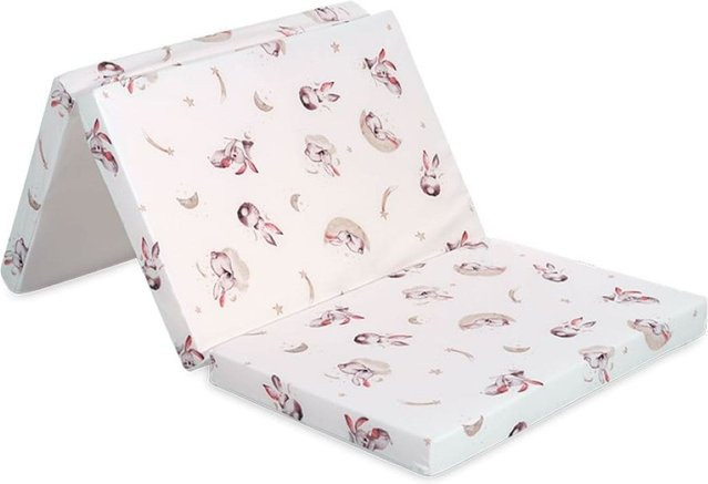 Lorelli Babymatratze Classic faltbar aus Schaumstoff in Beige mit waschbarem Bezug B/T/H: 120 x 60 x 5 cm - Bild 1