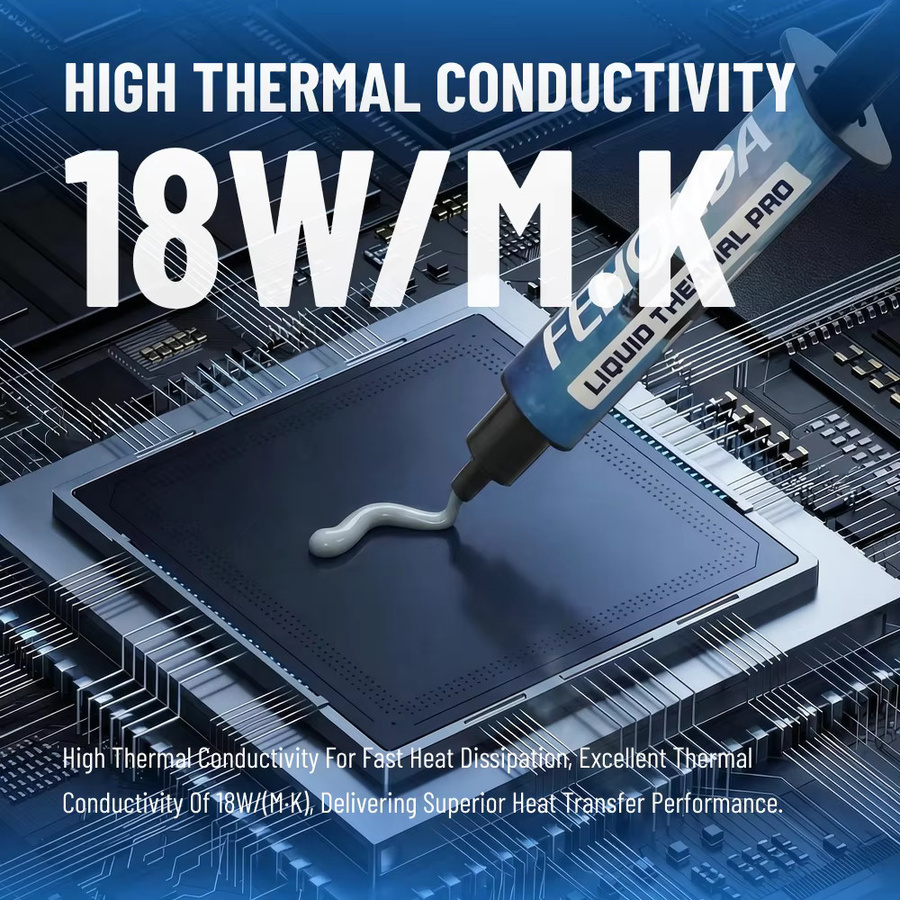 FEHONDA Thermal Putty 18 W/m.K Hochwärmeleitendes Gel zur CPU und GPU Wärmeableitung für PS4 - Bild 2