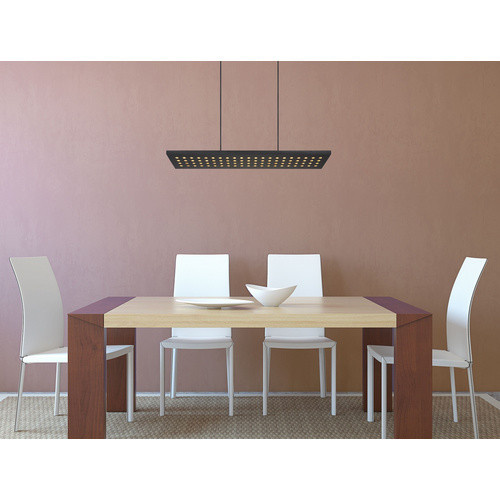 GLOBO LIGHTING Hängeleuchte aus Metall in Schwarz mit LED, B/H/T: 20 x 120 x 80 cm - Bild 2