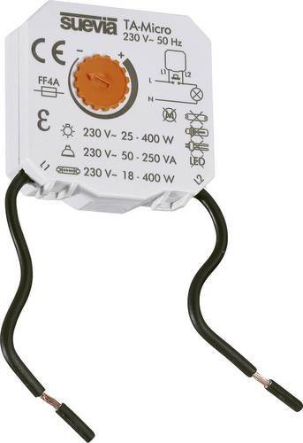 Suevia SU200004 Treppenlichtzeitschalter für den Einbau, mechanisch, Weiß, 230V - Bild 1